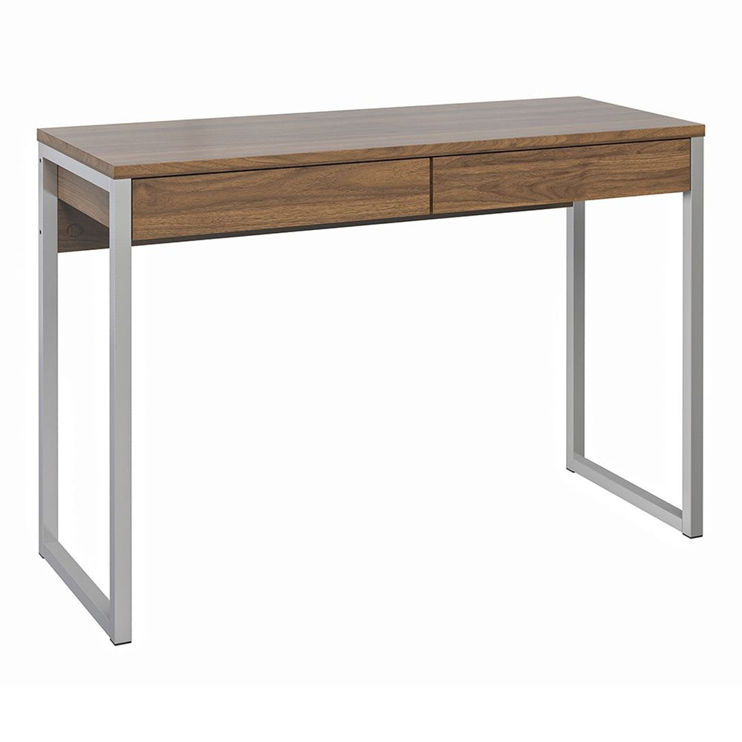 Wooden Desk for Home And Office 101.6cm Wide With 2 Drawers - Function Plus