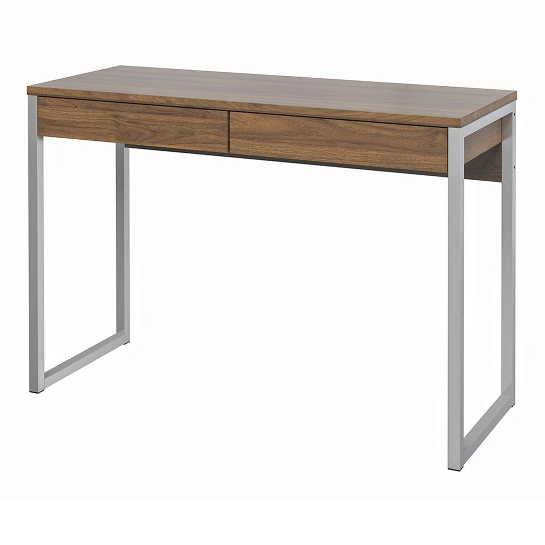 Wooden Desk for Home And Office 101.6cm Wide With 2 Drawers - Function Plus