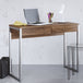 Wooden Desk for Home And Office 101.6cm Wide With 2 Drawers - Function Plus