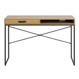 Wooden Desk for Home And Office 110cm Wide With 1 Drawer - Seaford