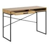 Wooden Desk for Home And Office 110cm Wide With 1 Drawer - Seaford