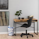 Wooden Desk for Home And Office 110cm Wide With 1 Drawer - Seaford