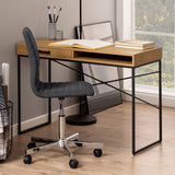 Wooden Desk for Home And Office 110cm Wide With 1 Drawer - Seaford