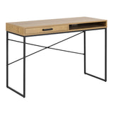 Wooden Desk for Home And Office 110cm Wide With 1 Drawer - Seaford