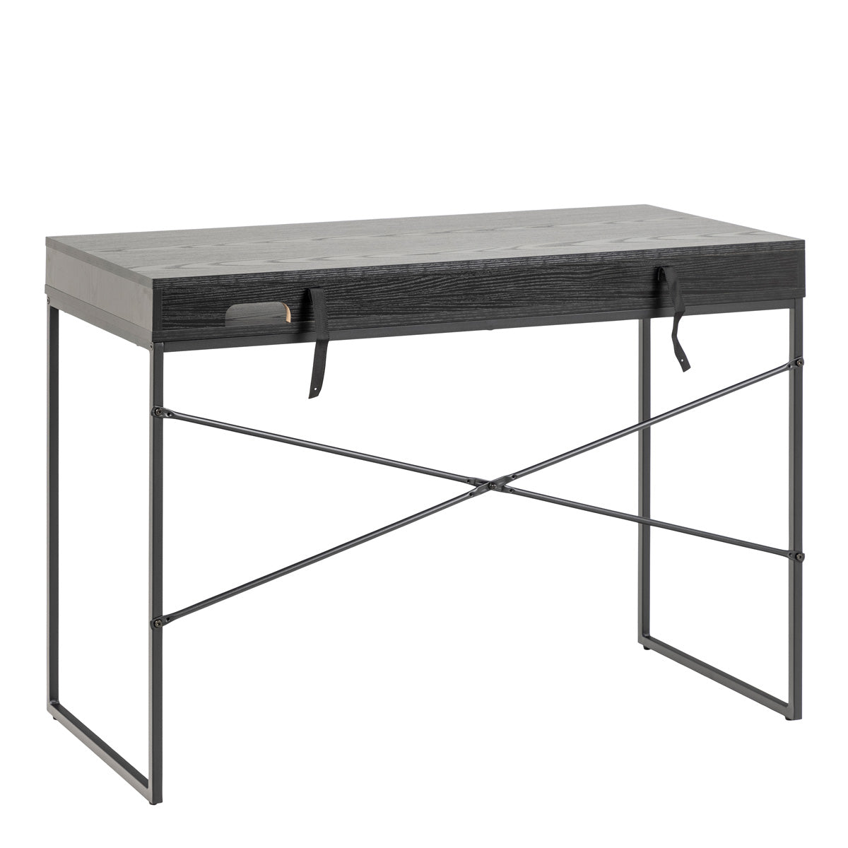 Wooden Desk for Home And Office 110cm Wide With 1 Drawer - Seaford