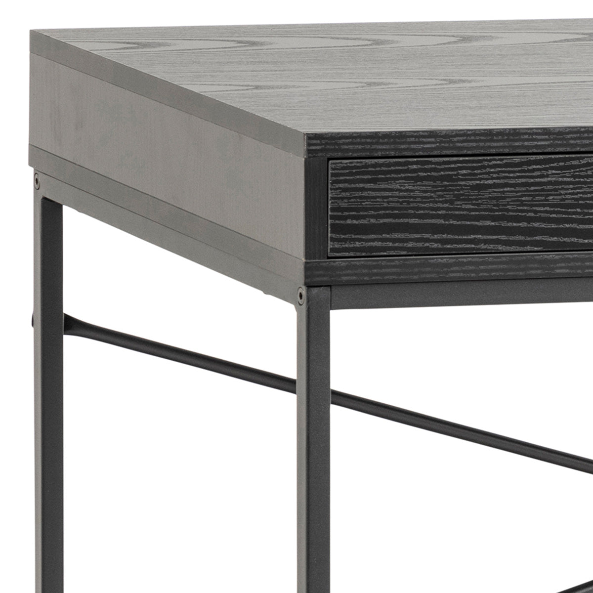 Wooden Desk for Home And Office 110cm Wide With 1 Drawer - Seaford