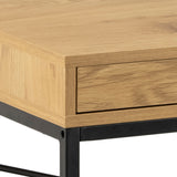 Wooden Desk for Home And Office 140cm Wide With 1 Drawer - Seaford