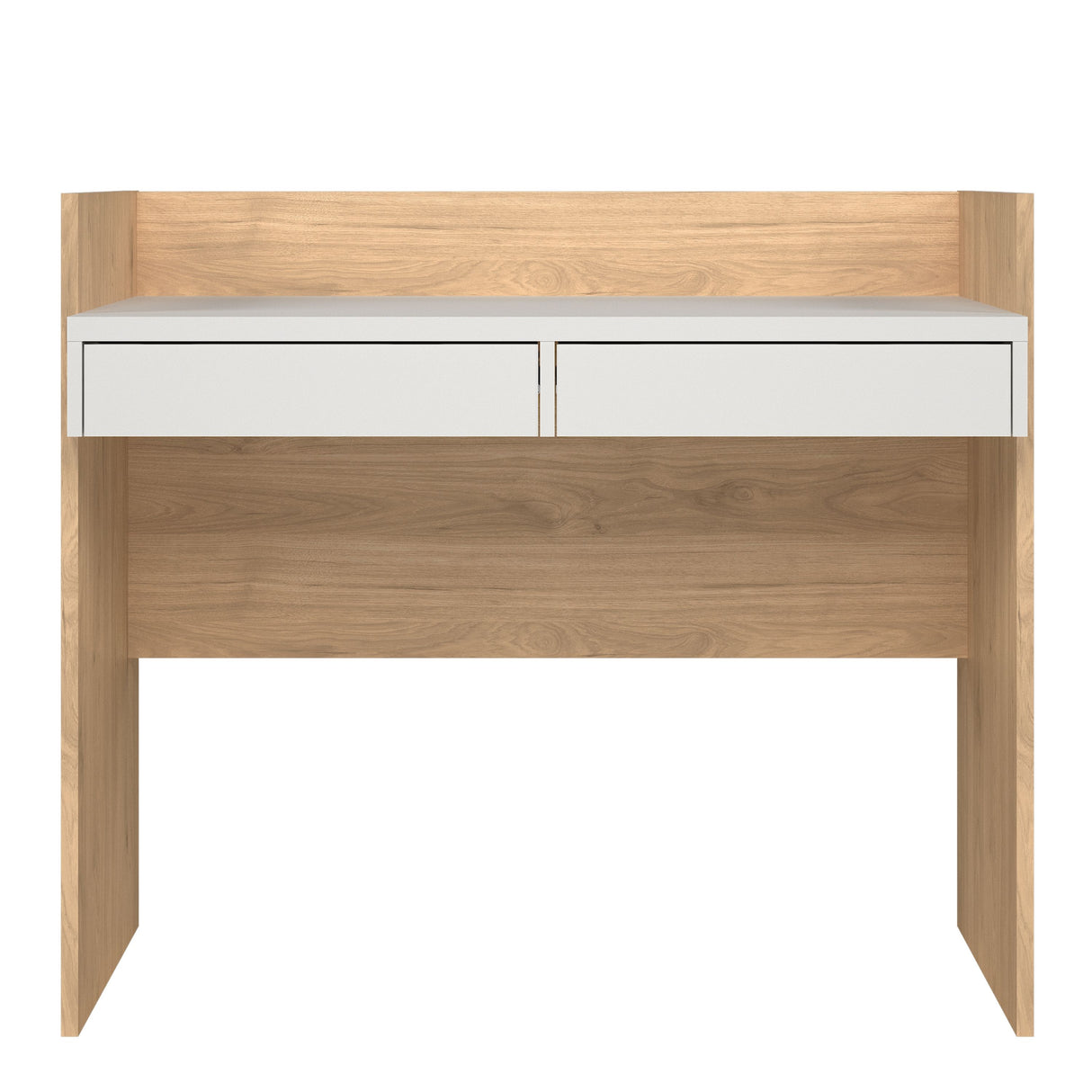 Wooden Desk for Home And Office With 2 Drawers - Function Plus