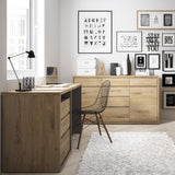 Wooden Desk for Home And Office With 3 Drawers - Shetland