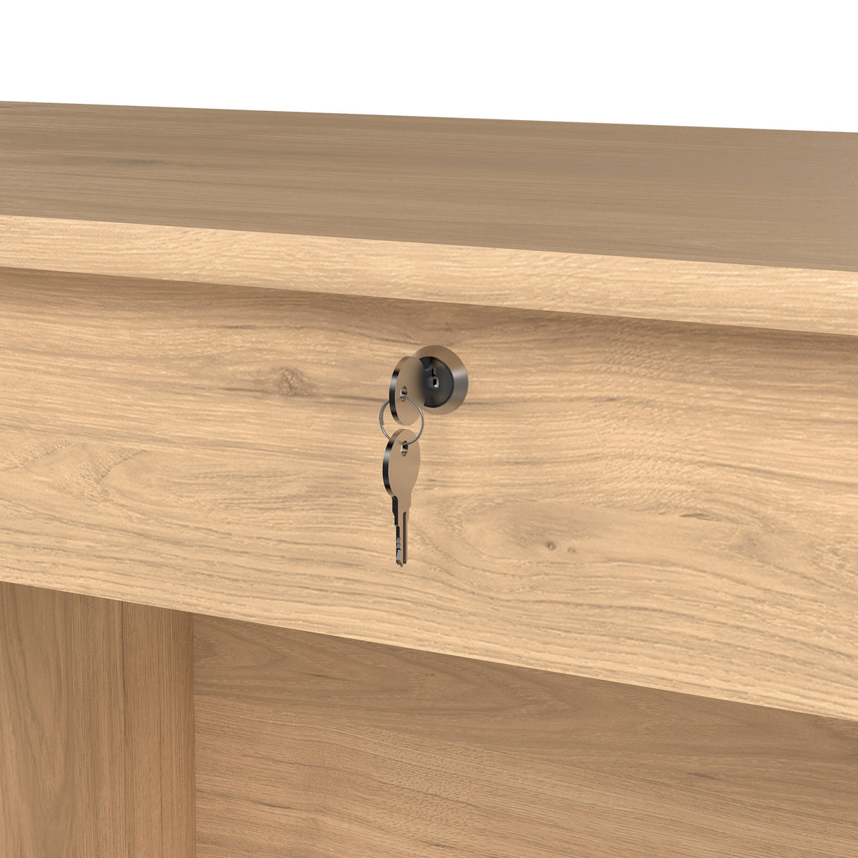 Wooden Desk for Home And Office 4 Drawers - Function Plus