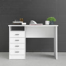 Wooden Desk for Home And Office With 4 Drawers - Function Plus