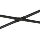 Wooden Desk Home And Office With Black Metal Frame - Seaford