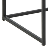 Wooden Desk Home And Office With Black Metal Frame - Seaford