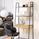 Wooden Desk for Home And Office in Ladder Design With 1 Drawer - Seaford