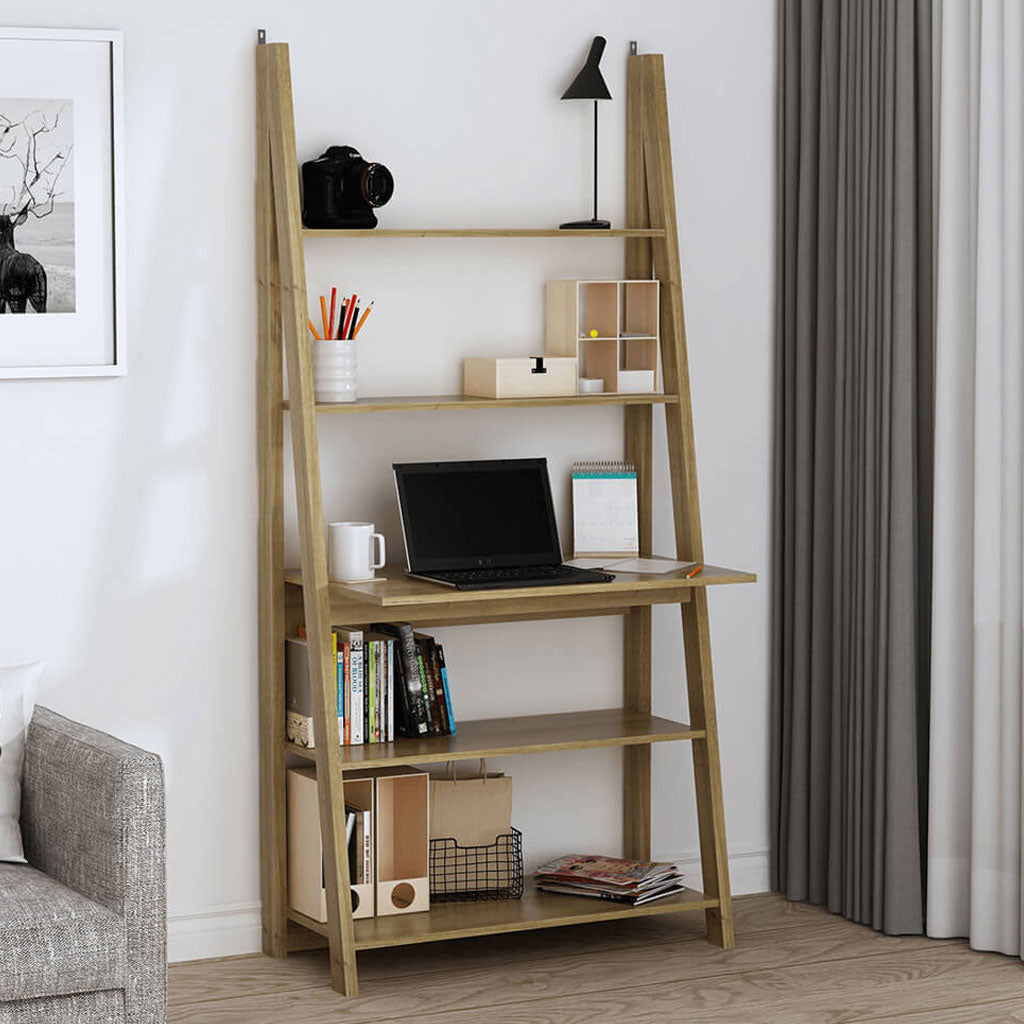 Wooden Desk Ladder for Home And Office - Tiva