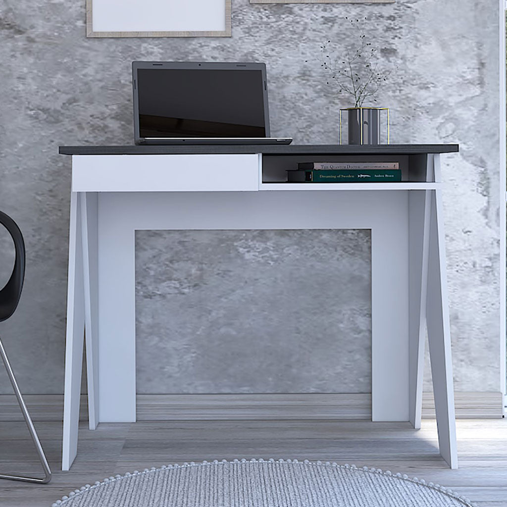 Wooden Desk With 1 Drawer for Home And Office - Dallas