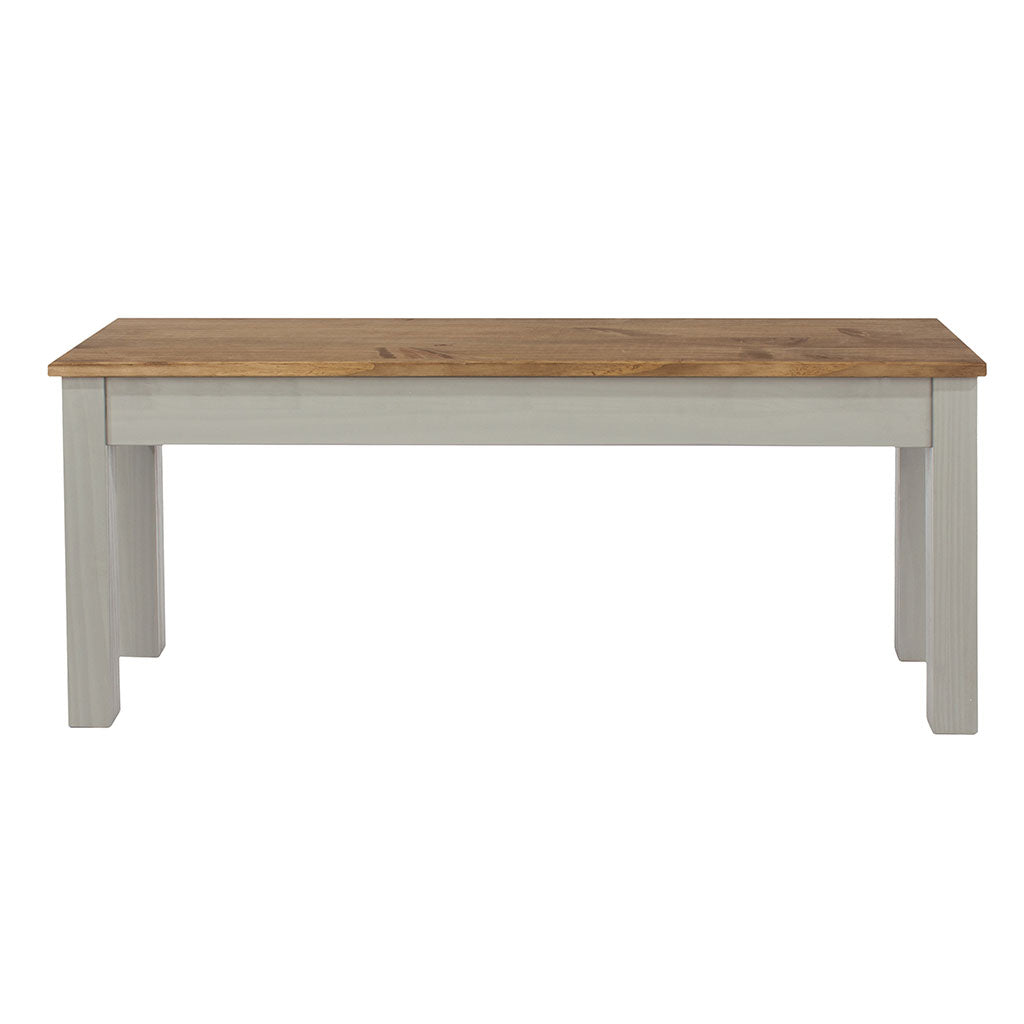 Wooden Dining Bench 105cm Wide - Corona | Cozy Furniture Direct