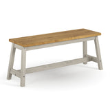 Wooden Dining Bench 122.5cm Wide - Corona