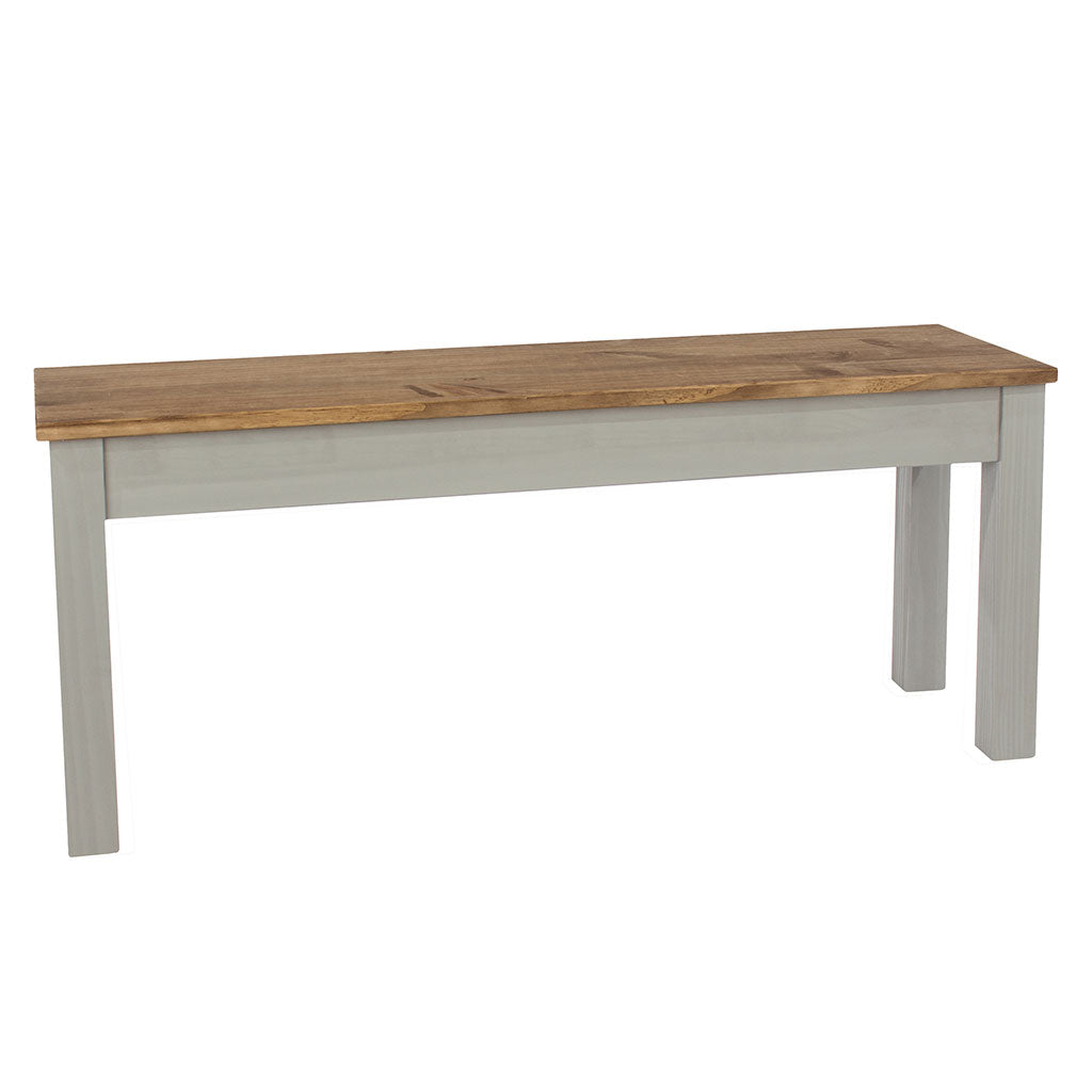 Wooden Dining Bench 135cm Wide - Corona