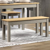 Wooden Dining Bench 135cm Wide - Corona
