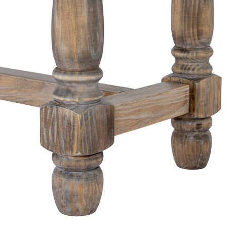 Wooden Dining Bench 200cm Wide for 3 People - Emile