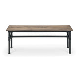 Wooden Dining Bench for 2 People - Carnegie