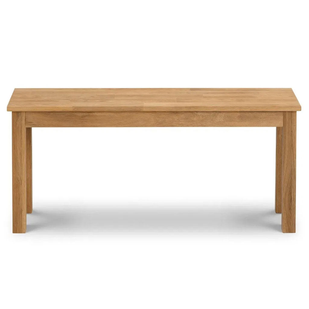 Wooden Dining Bench for 2 People - Coxmoor