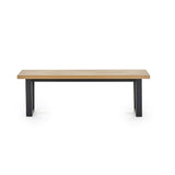 Wooden Dining Bench for 2 People - Hilton