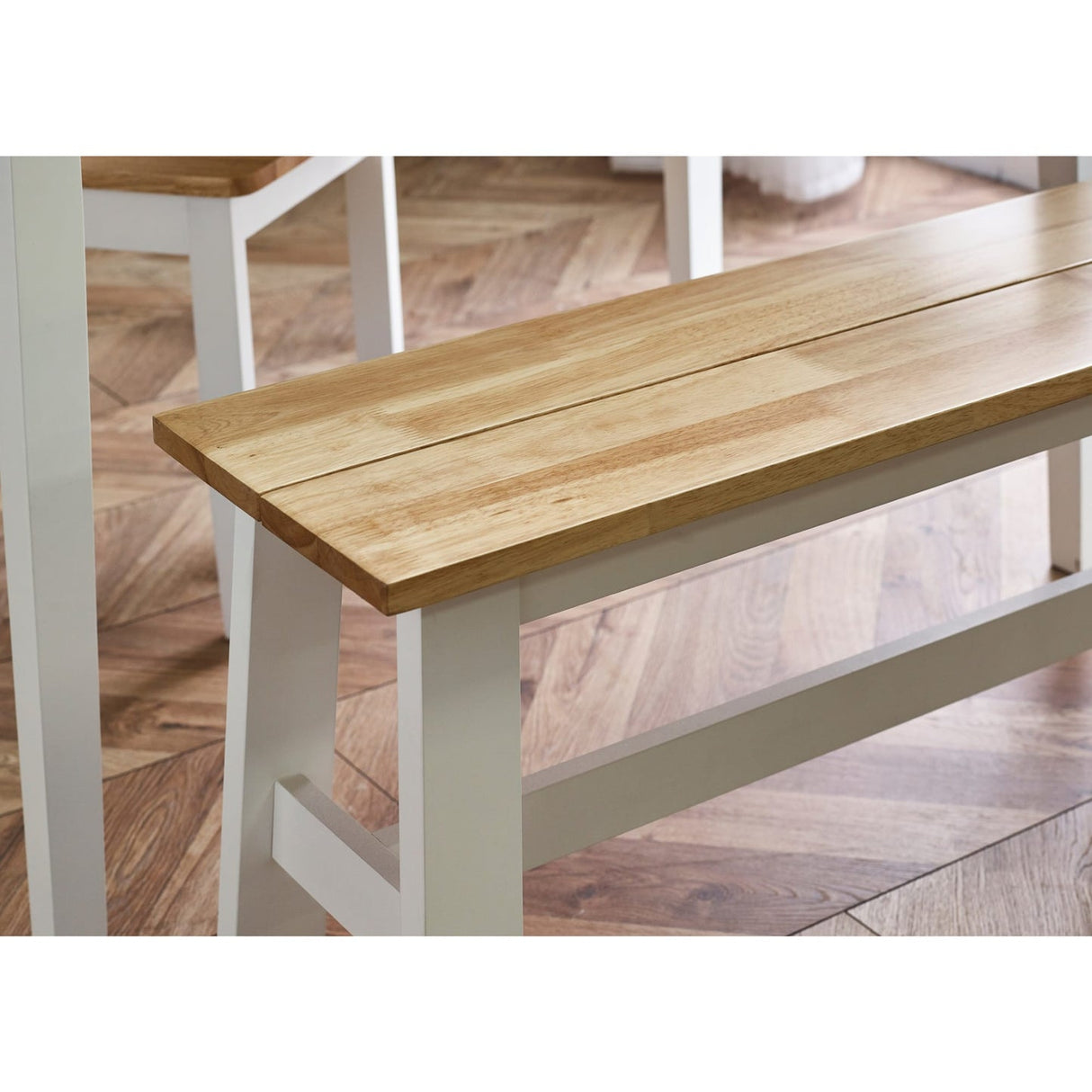 Wooden Dining Bench for 2 People - Linwood