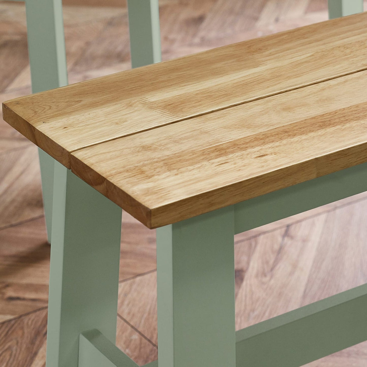 Wooden Dining Bench for 2 People - Linwood