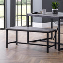 Wooden Dining Bench for 2 People - Staten