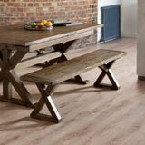 Wooden Dining Bench for 3 People - Chatsworth