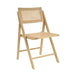 Wooden Dining Chair With Rattan Seat and Back - Ashton