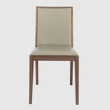 Wooden Dining Chairs 45cm Wide With Wooden Frame in Set Of 2 - Lotus