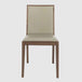 Wooden Dining Chairs 45cm Wide With Wooden Frame in Set Of 2 - Lotus