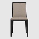 Wooden Dining Chairs 45cm Wide With Wooden Frame in Set Of 2 - Lotus
