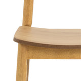 Wooden Dining Chairs In Set Of 2 - Barlow