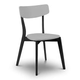 Wooden Dining Chairs in Set Of 2 - Casa