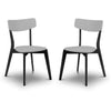 Wooden Dining Chairs in Set Of 2 - Casa