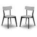 Wooden Dining Chairs in Set Of 2 - Casa