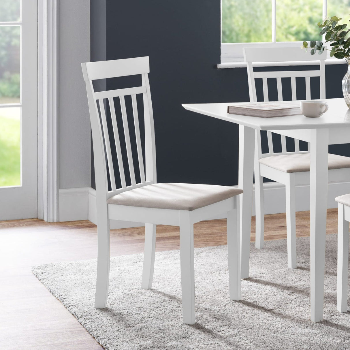 Wooden Dining Chairs in Set Of 2 - Coast