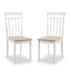 Wooden Dining Chairs in Set Of 2 - Coast