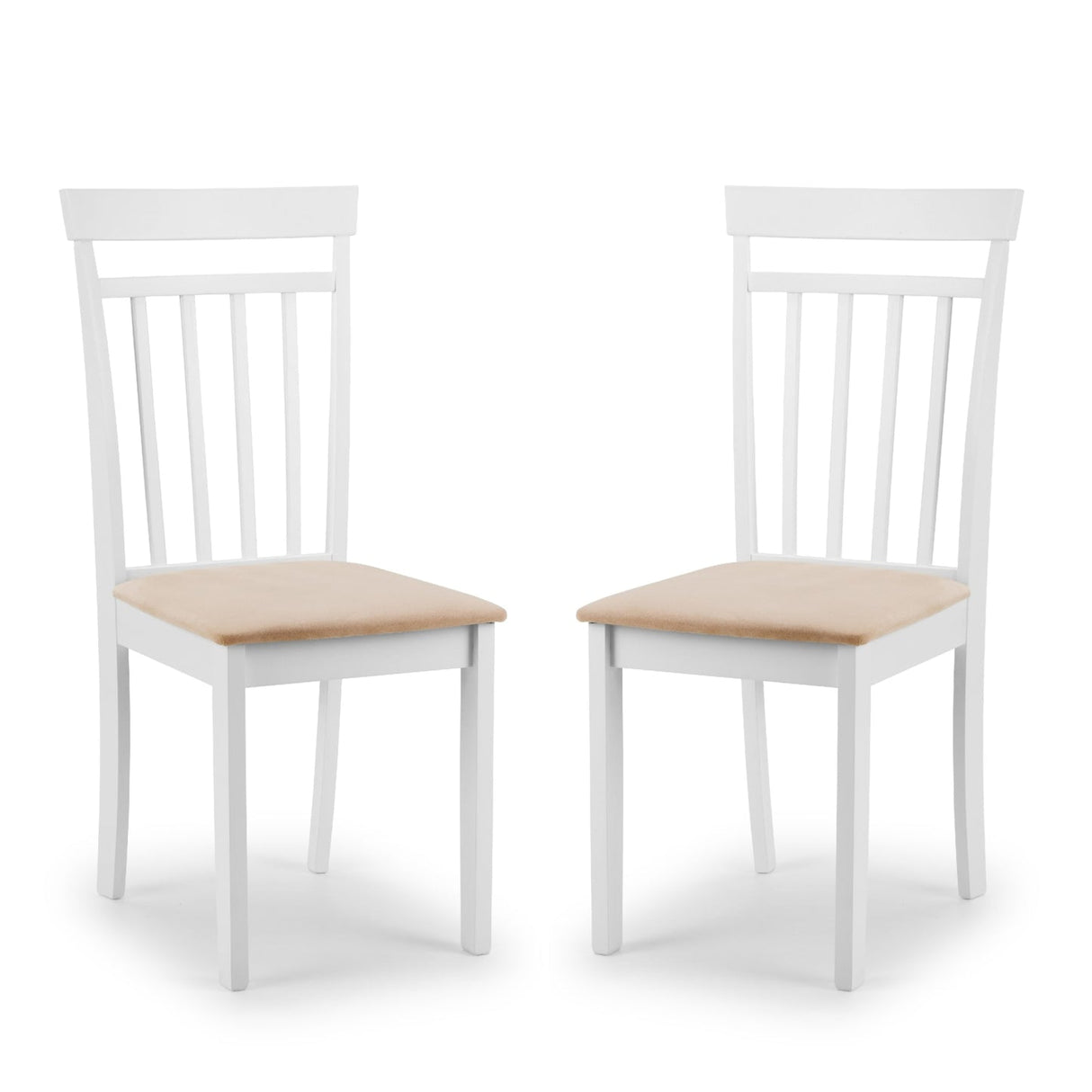 Wooden Dining Chairs in Set Of 2 - Coast