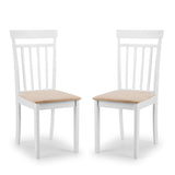 Wooden Dining Chairs in Set Of 2 - Coast