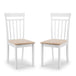 Wooden Dining Chairs in Set Of 2 - Coast