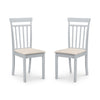 Wooden Dining Chairs in Set Of 2 - Coast