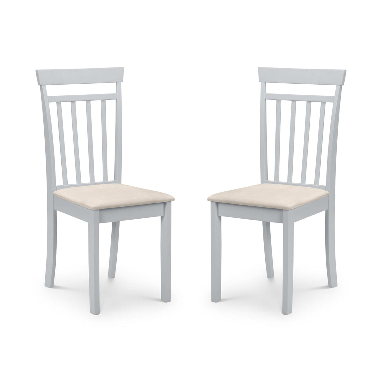 Wooden Dining Chairs in Set Of 2 - Coast
