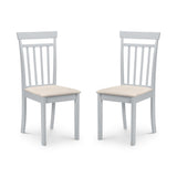 Wooden Dining Chairs in Set Of 2 - Coast