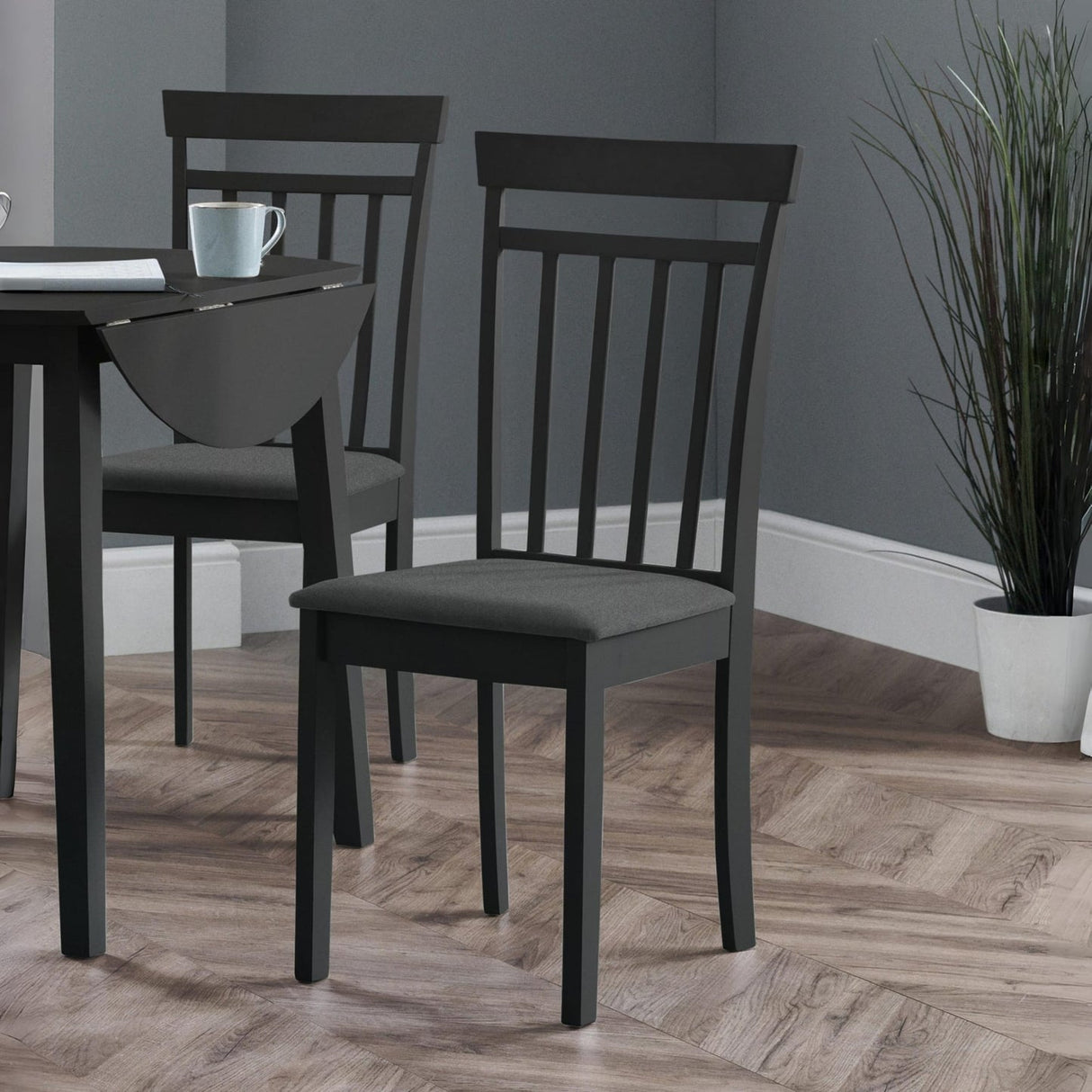 Wooden Dining Chairs in Set Of 2 - Coast