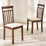 Wooden Dining Chairs in Set Of 2 - Coast